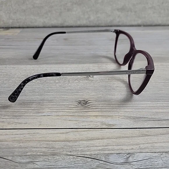 Coach Eyeglasses HC6124 5509 Solid Oxblood‎ Metal Size 53-17-140 FRAMES ONLY - Picture 3 of 14